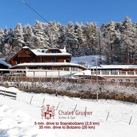 Chalet Grumer Suites&Spa Soprabolzano Kültér fotó