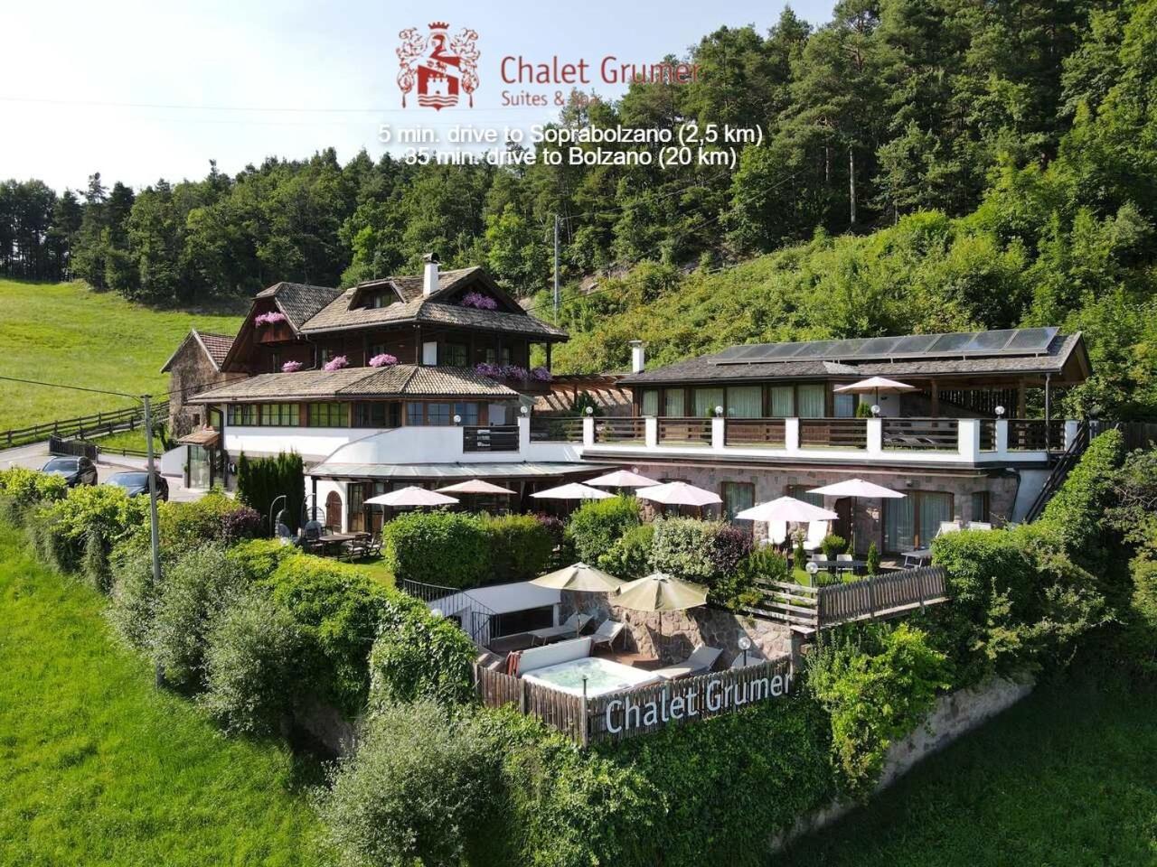 Chalet Grumer Suites&Spa Soprabolzano Kültér fotó