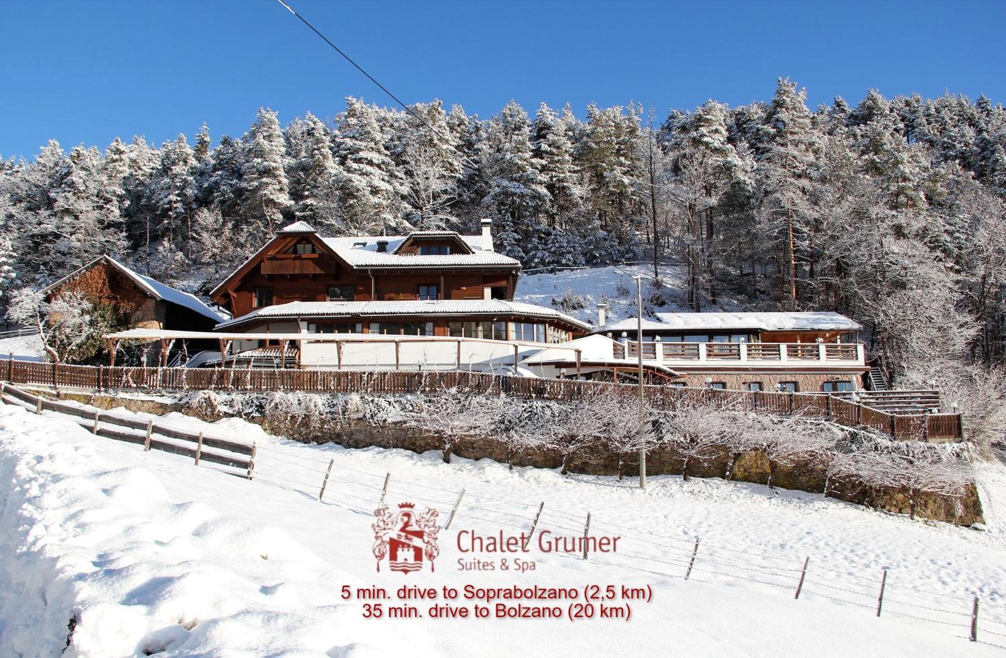 Chalet Grumer Suites&Spa Soprabolzano Kültér fotó